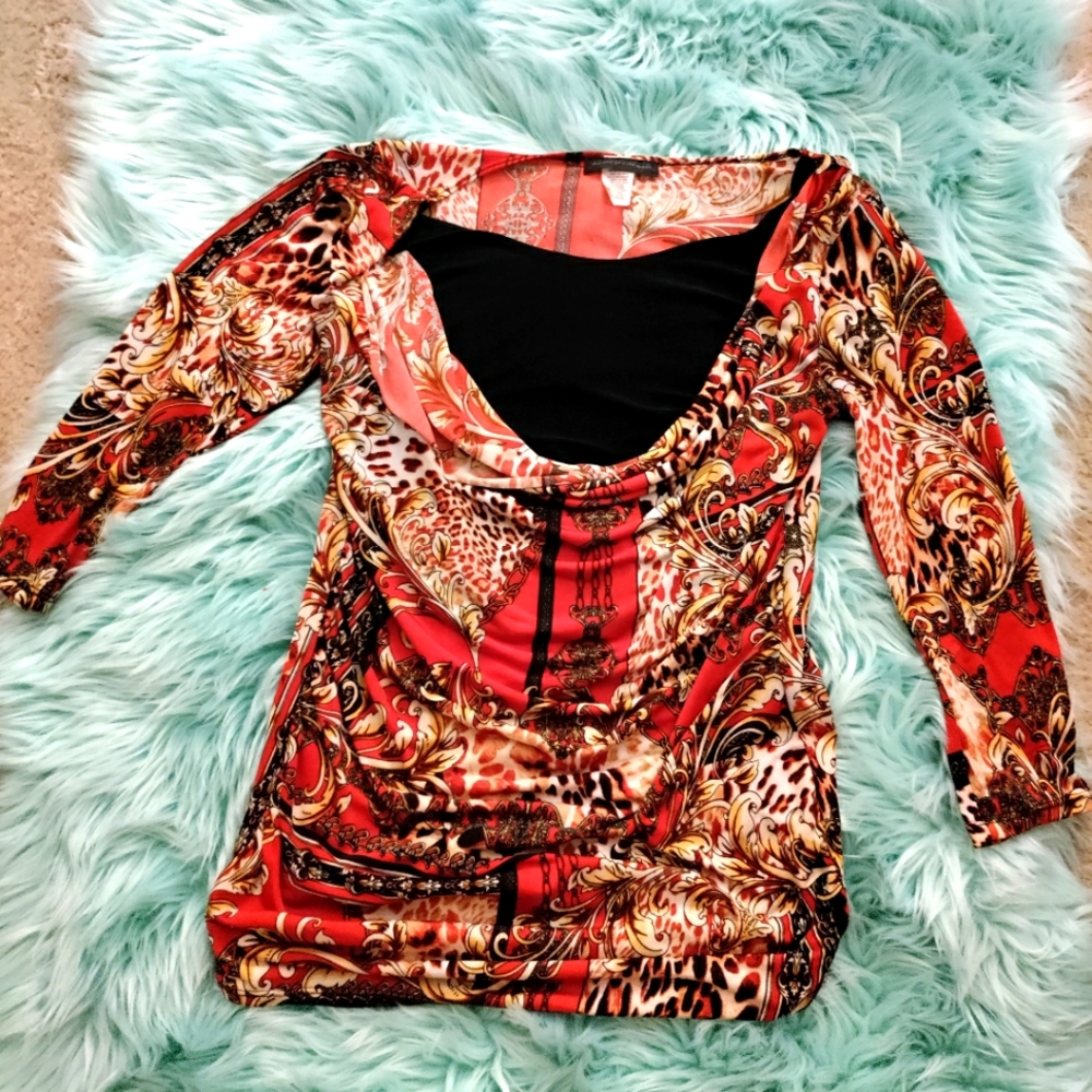 Drop down blouse